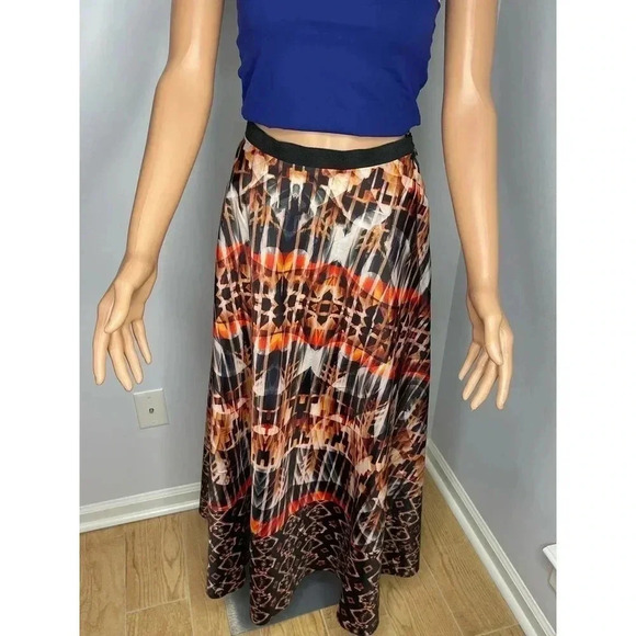 Anthropologie Bhanuni by Jyoti printed Maxi Skirt size Medium New - Picture 2 of 12